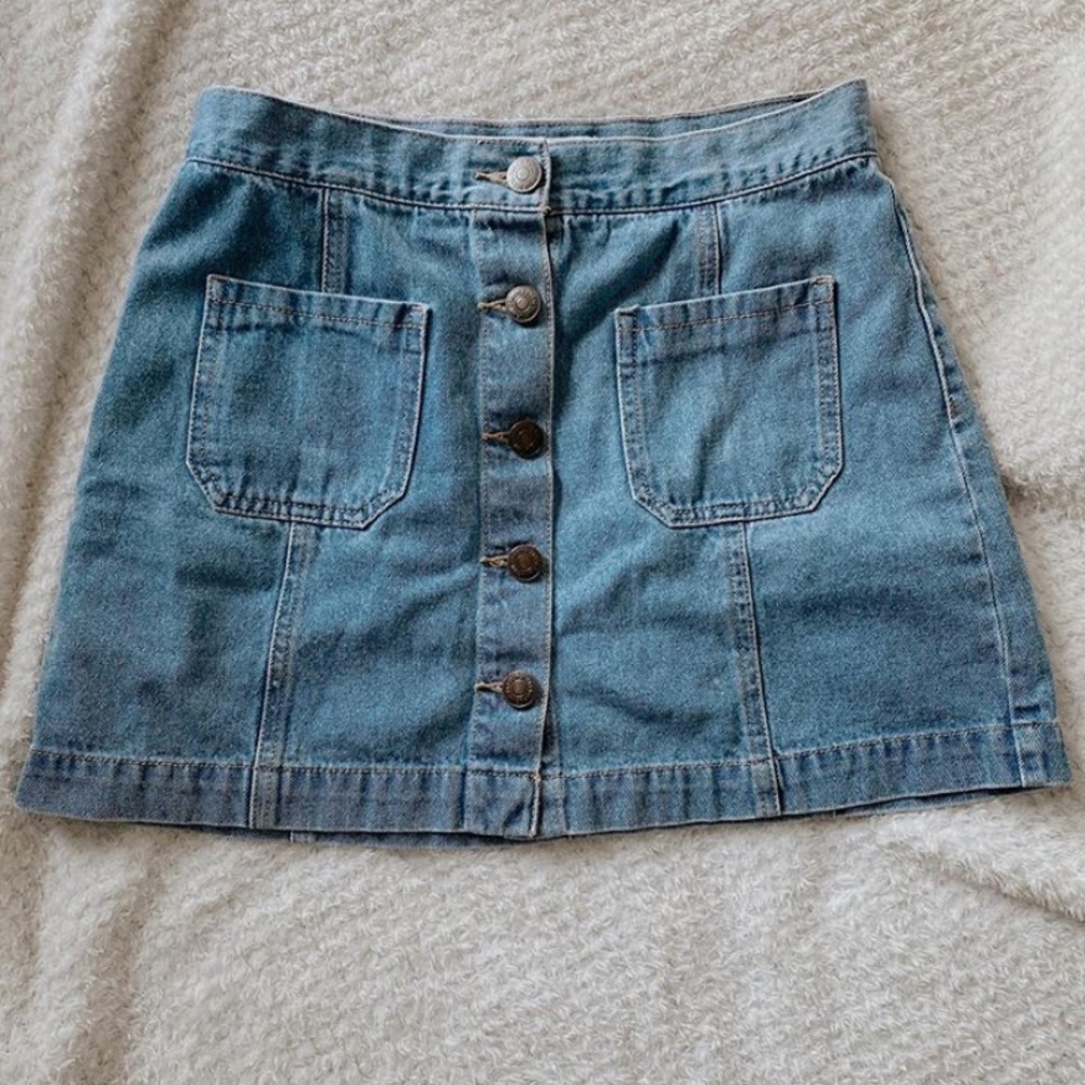 Forever 21 jean skirt